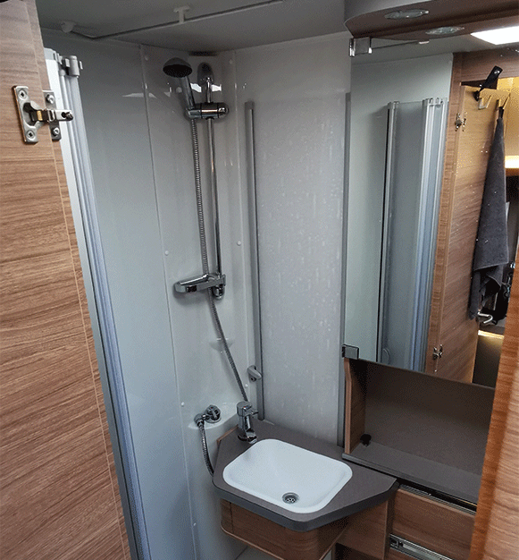 ⚠️ Dusche für MultiAnker - Duschkabine für Wohnmobil - Wohnmobil